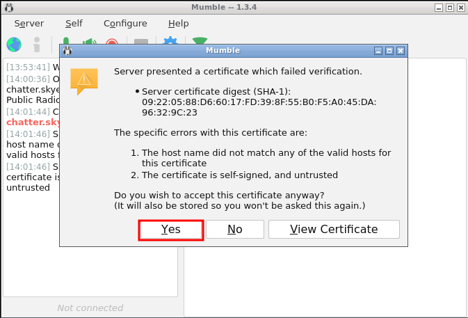 accept cert screenshot